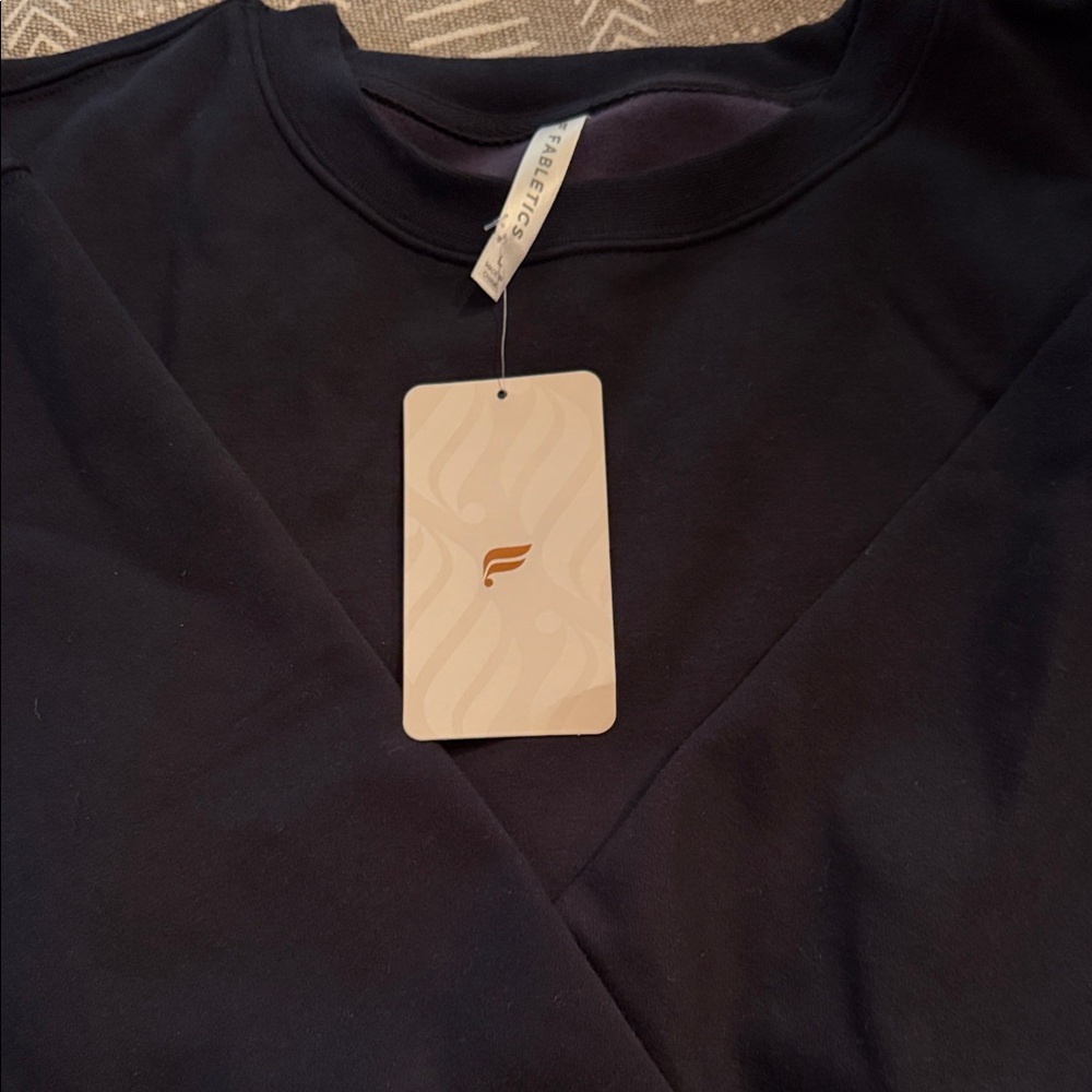Fabletics Midnight Black Sweatshirt